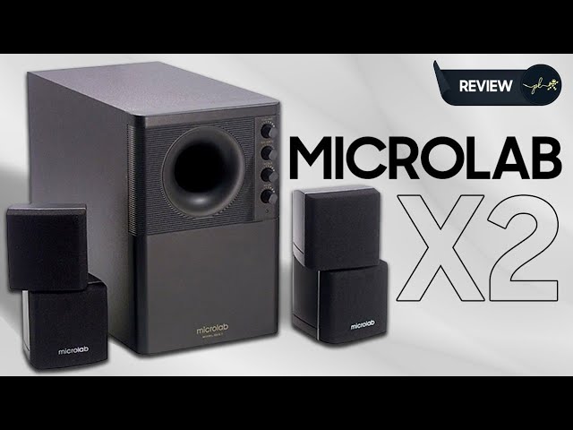 Microlab X2 - Chỉ hơn 1TR5 em loa SIÊU TO, BASS MẠNH phù hợp cho sinh viên xem phim, nghe nhạc