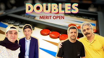 MERIT OPEN BACKGAMMON ▸ DOUBLES