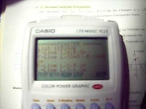 CASIO CFX-9850 Window Manager Demo 2 - YouTube