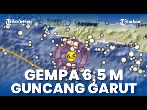 Breaking News Gempa Magnitudo 6,5 Guncang Garut, Jawa Barat, BMKG: Tidak Berpotensi Tsunami