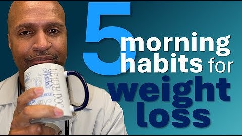 5 Morning Habits That MELT Belly Fat