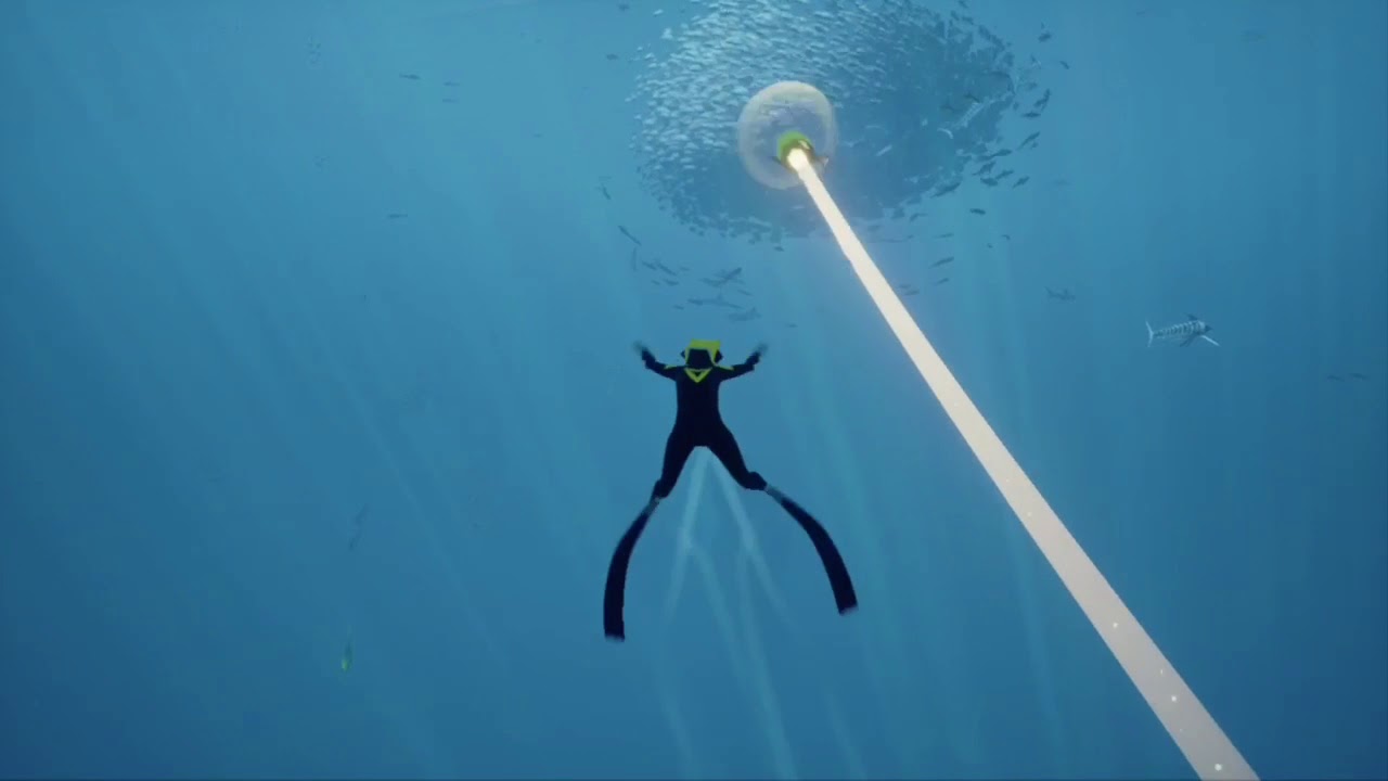 Abzu #3 swimming with killer whales