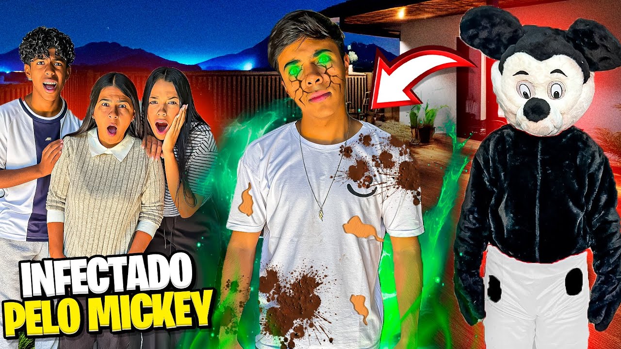 MICKEY MALVADÃO PEGOU O ESTEVÃO E ALGO ESTRANHO ACONTECEU!