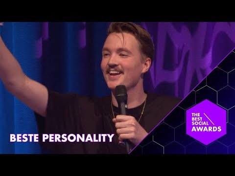 Bram Krikke wint The Best Social Award voor Beste Personality | The Best Social Awards 2019
