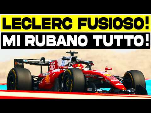 Video Leclerc FURIOSO NEI TEAM RADIO con FERRARI! Queste qualifiche sono una fottuta farsa!