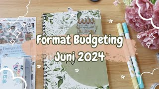 Budgeting Juni 2024 | Arus keuangan lebih jelas dengan model pencatatan ini