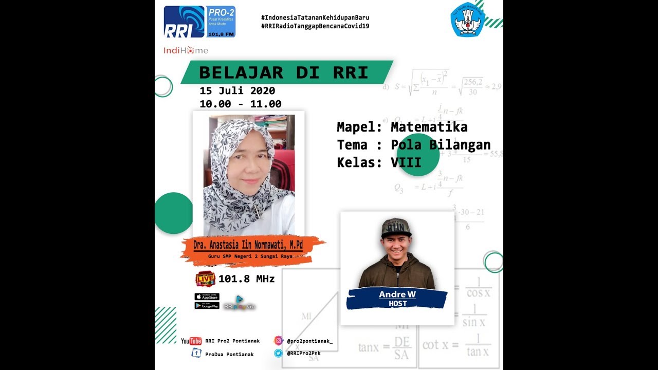 RRI Pro2 Pontianak Live Stream - YouTube