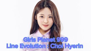 [GP999] (K-Group) Line Evolution : Choi Hyerin