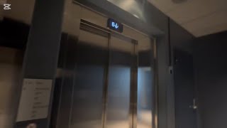 Locked off 2022 KONE traction elevators @ Quality Hotel Harstad, Harstad, Norway