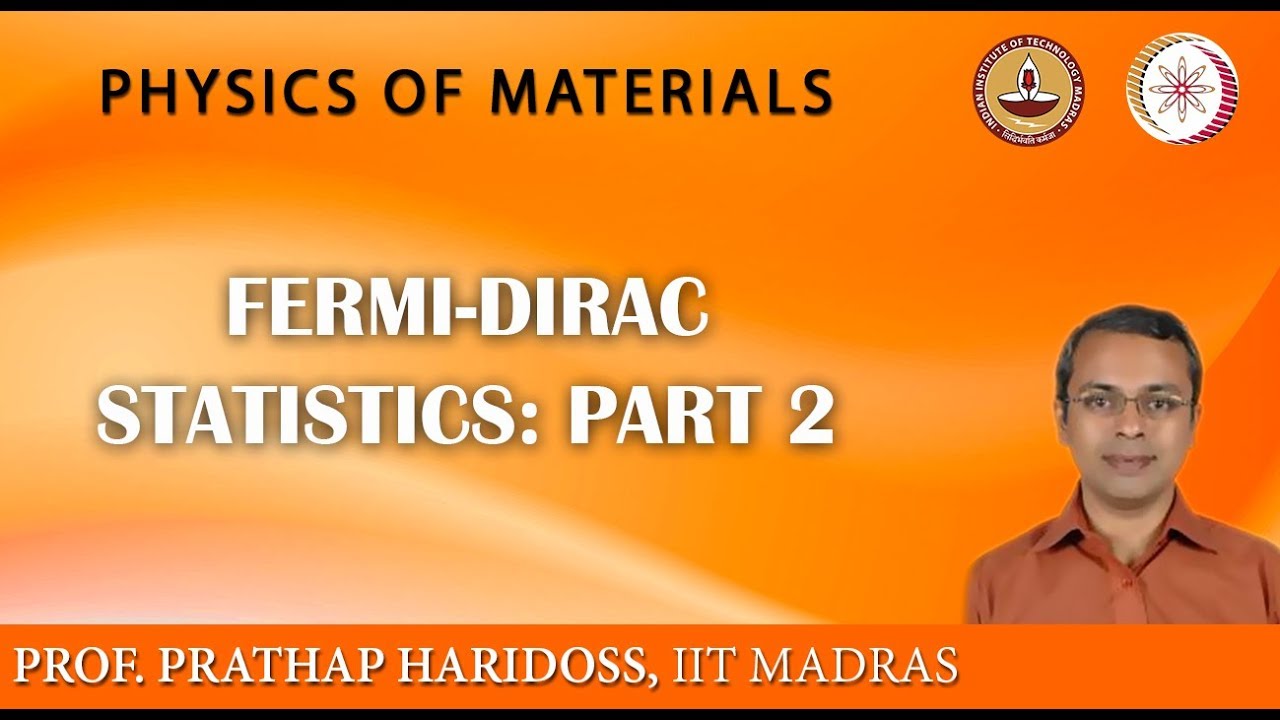 ⁣Fermi-Dirac Statistics: Part 1