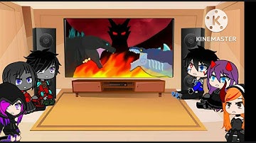Rainimator friends react to Godzilla vs Zilla Jr Full Version Dinomania
