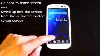 Swipe Home Button, Three Swipe Gesture For Your Android screenshot 1