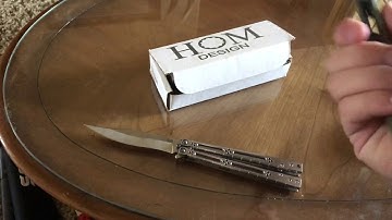Hom Design Basilisk-R Titanium Unboxing