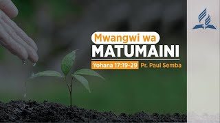 MWANGWI WA MATUMAINI: JINA LA MUNGU SEH. 2  -  MCHUNGAJI PAUL SEMBA