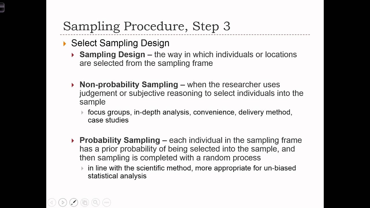 ⁣GEOG 3020 Lecture 11-2   Basic Elements of Sampling
