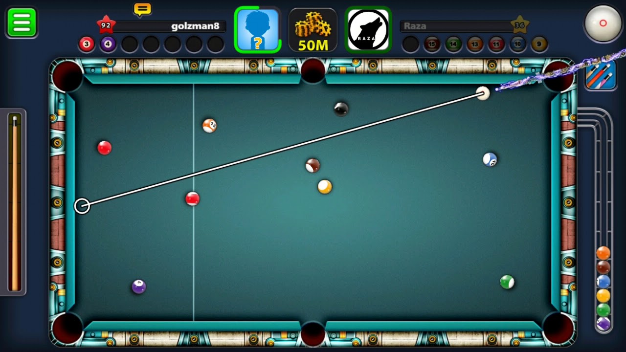 8 ball pool - Great skills of a young Moroccan 😎