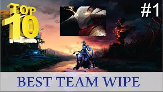 NEW! top 10 Best Team Wipe Of Dota 2 tournament #1