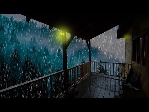 Lluvia Relajante Para Dormir en 3 Minutos - Sonido de Lluvia y Truenos - Rain Sound, ASMR 160