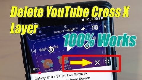 FIXED: How to Delete Youtube Cross X in Video