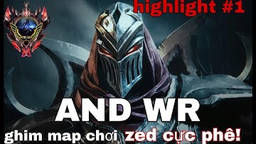 [LMHT tốc chiến]:Highlight zed tốc chiến,top zed combo,zed montage#1