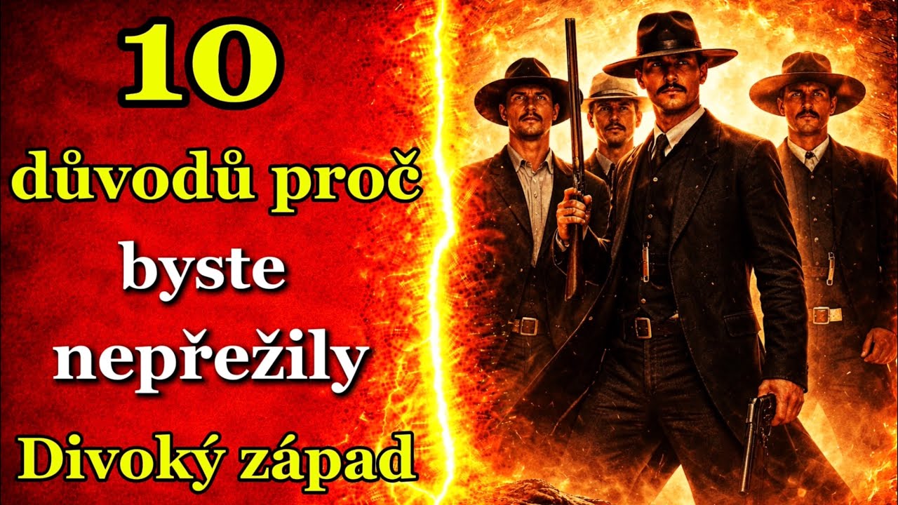10 důvodů, proč byste nepřežili Divoký západ🔥