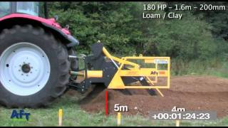 AFT 100 Trial long distance pipe and cable laying http://www.trenchers.co.uk