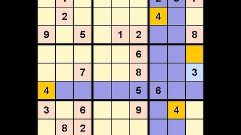 How to Solve New York Times Sudoku Hard June 13, 2019