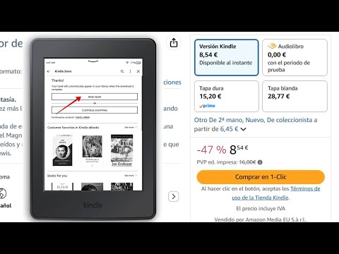 Cómo Comprar un Libro en Kindle | Comprar Libros Electrónicos en Amazon Paso a Paso