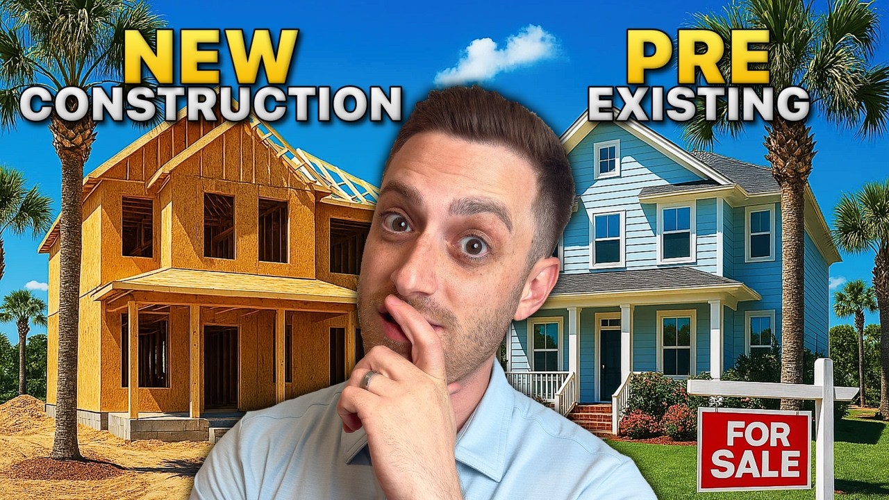 Myrtle Beach: The TRUTH about New vs Existing Homes - YouTube