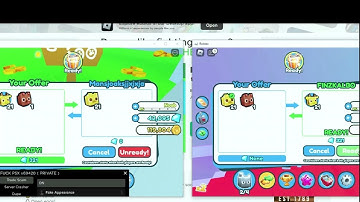 Trade Scam Showcase   Pet Sim X   Free Pastebin Script 1