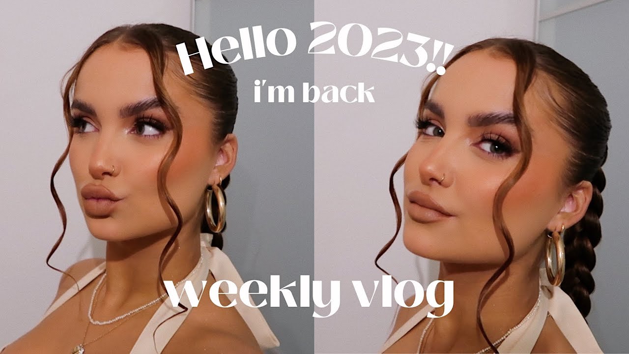 I’M BACK: first weekly vlog of 2023 & a long overdue catch up🤍 - YouTube
