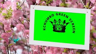 Photorealistic spring effect Green Screen HD