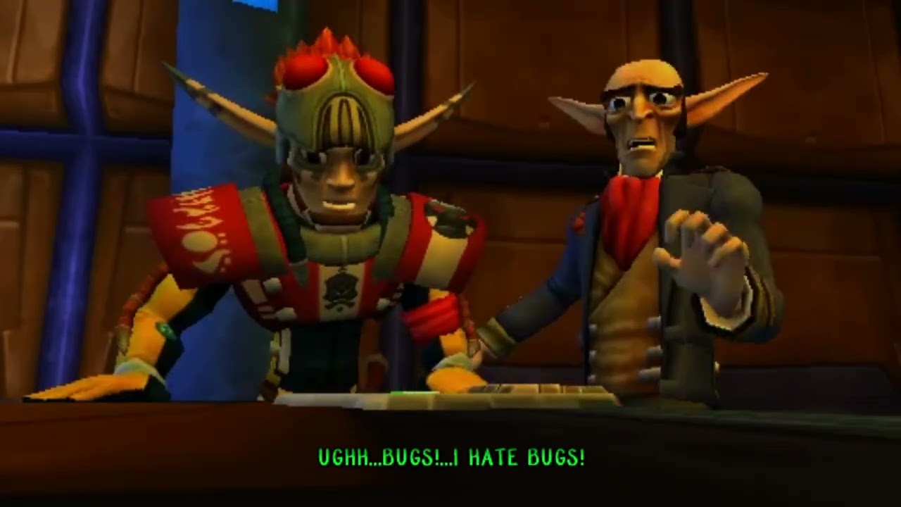 Daxter (PS5) Erol and Count Veger talking cinematic