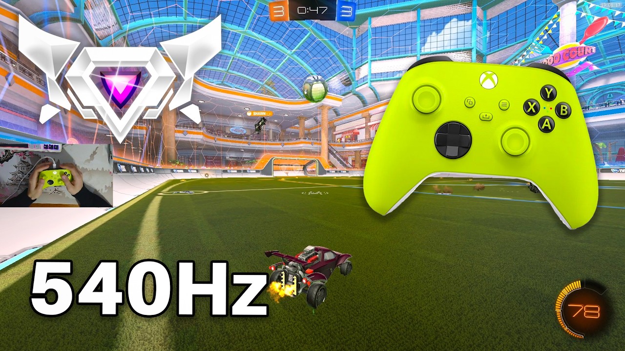 XBOX Series S ASMR 😴 Rocket League Ranked 🏆 Satisfying 360 FPS 4K