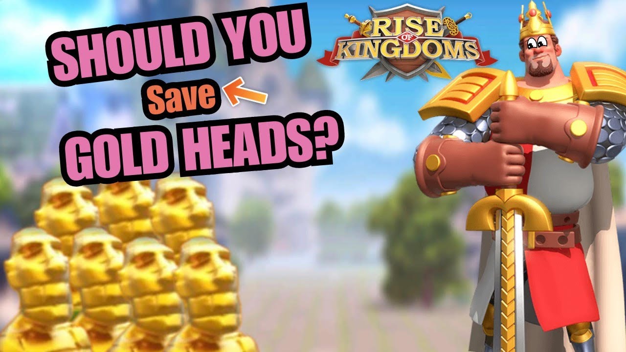 I REGRET not saving my gold heads! Don't make this mistake! Rise of Kingdoms [gold head usage guide]