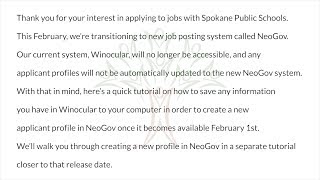 SPS Job Applicants: How to save your documents