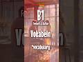 🇩🇪 Vokabel lernen (B1) #DeutschLernen #vocabulary