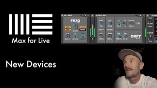 NEW Max For Live Devices!  DRFT + FR3Q - Demo Beat Full Walkthrough - Ableton Live
