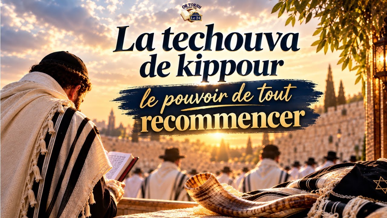 Comment faire techouva à Kippour et être pardonné