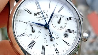 [Hiếm Gặp] Seiko Presage Enamel Chronograph Automatic 42mm SRQ023J1 | ICS Authentic