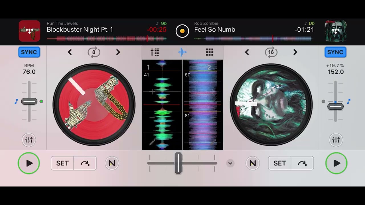 Run the Jewels vs Rob Zombie - Blockbuster Night Pt. 1 x Feel So Numb - MASHUP