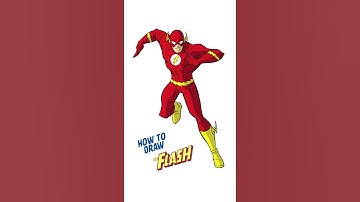 HOW-TO-DRAW: The Flash!  ✏️⚡️⚡️⚡