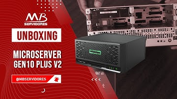 Unboxing HPE ProLiant MicroServer Gen10 Plus v2