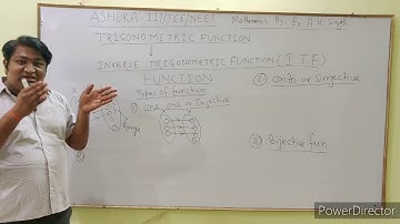 Inverse Trigonometric Function PART -1  ## ASHOKA IIT-JEE##
