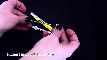 Monteverde USA Tool Pen. How To Change Refill: BALLPOINT PEN