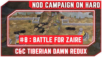 Command & Conquer Tiberian Dawn Redux - Nod Mission 8 - Battle for Zaire [1080p]