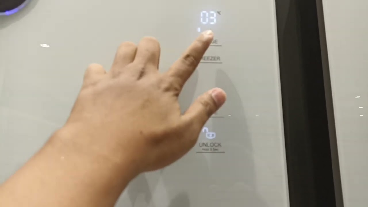 Cara Setting Suhu HISENSE SBS RS688/RS680, Mudah dan simple