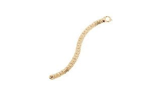 Technibond Domed Byzantine Link Bracelet