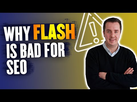 Why Flash is bad for SEO - Digital Marketing Desk tip