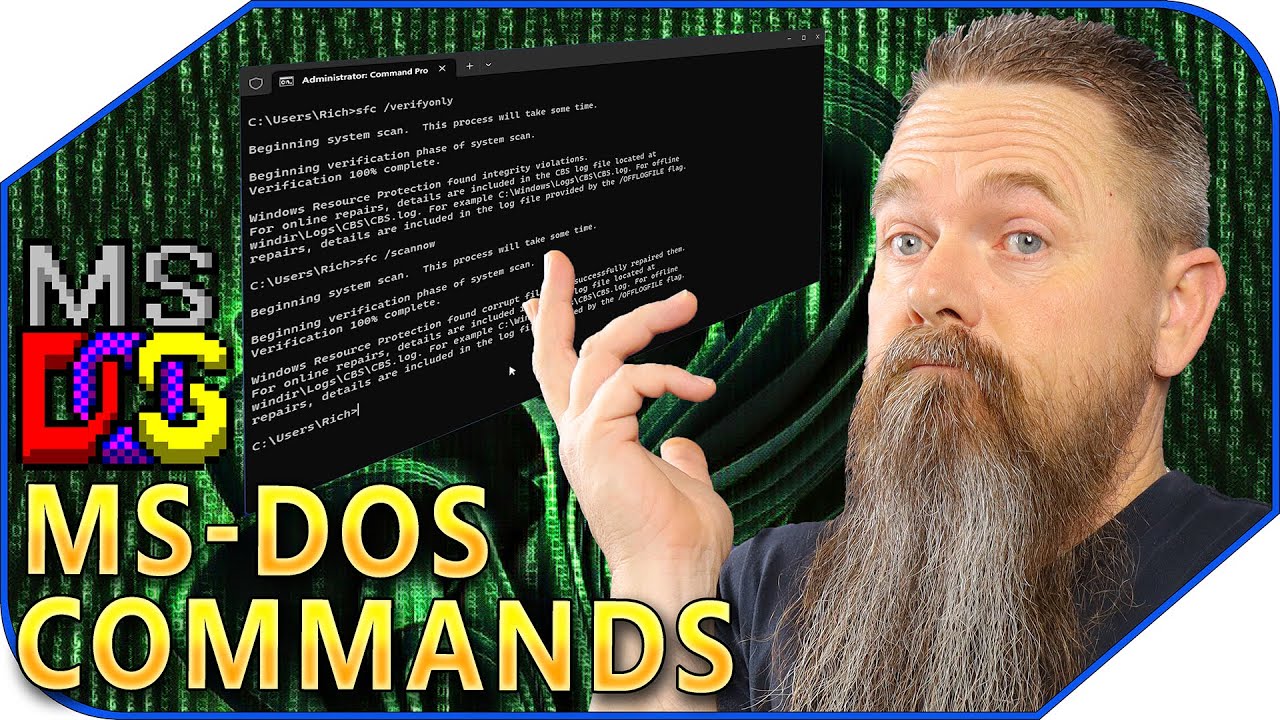 DOS Commands You Should Know